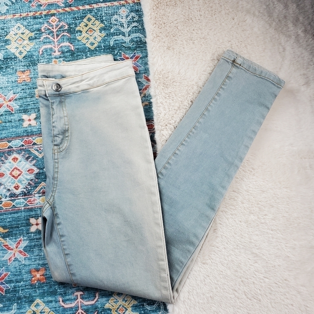 Umgee Acid Wash Skinny Denim Jeans Small